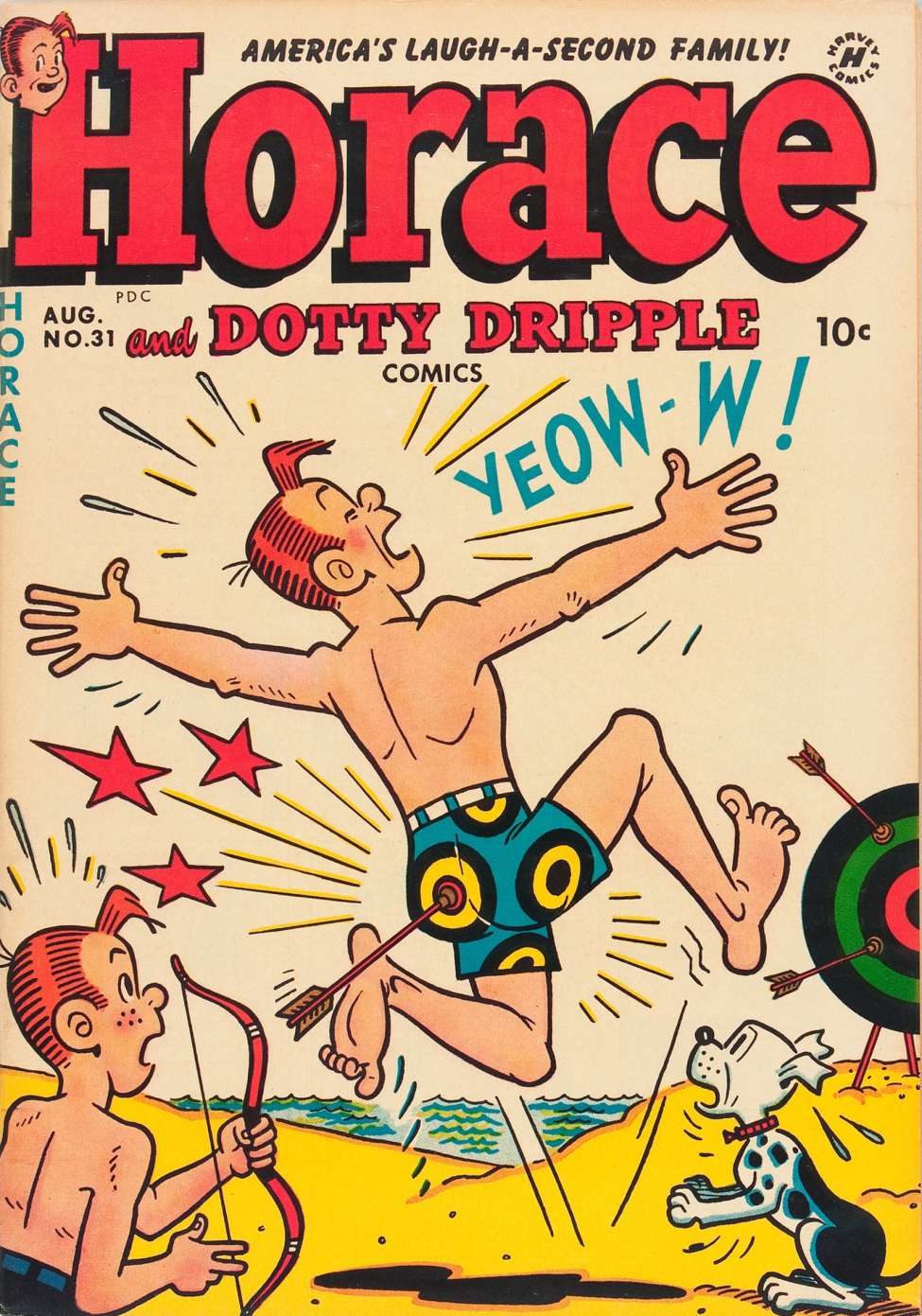 Comic Book Cover For Horace & Dotty Dripple 31
