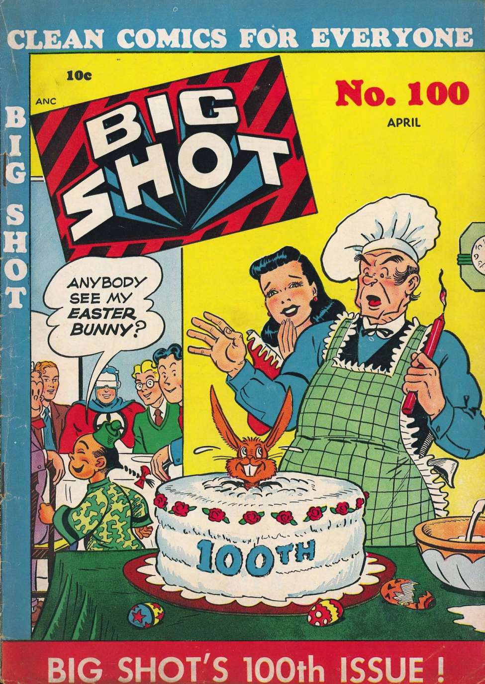 Comic Book Cover For Big Shot 100