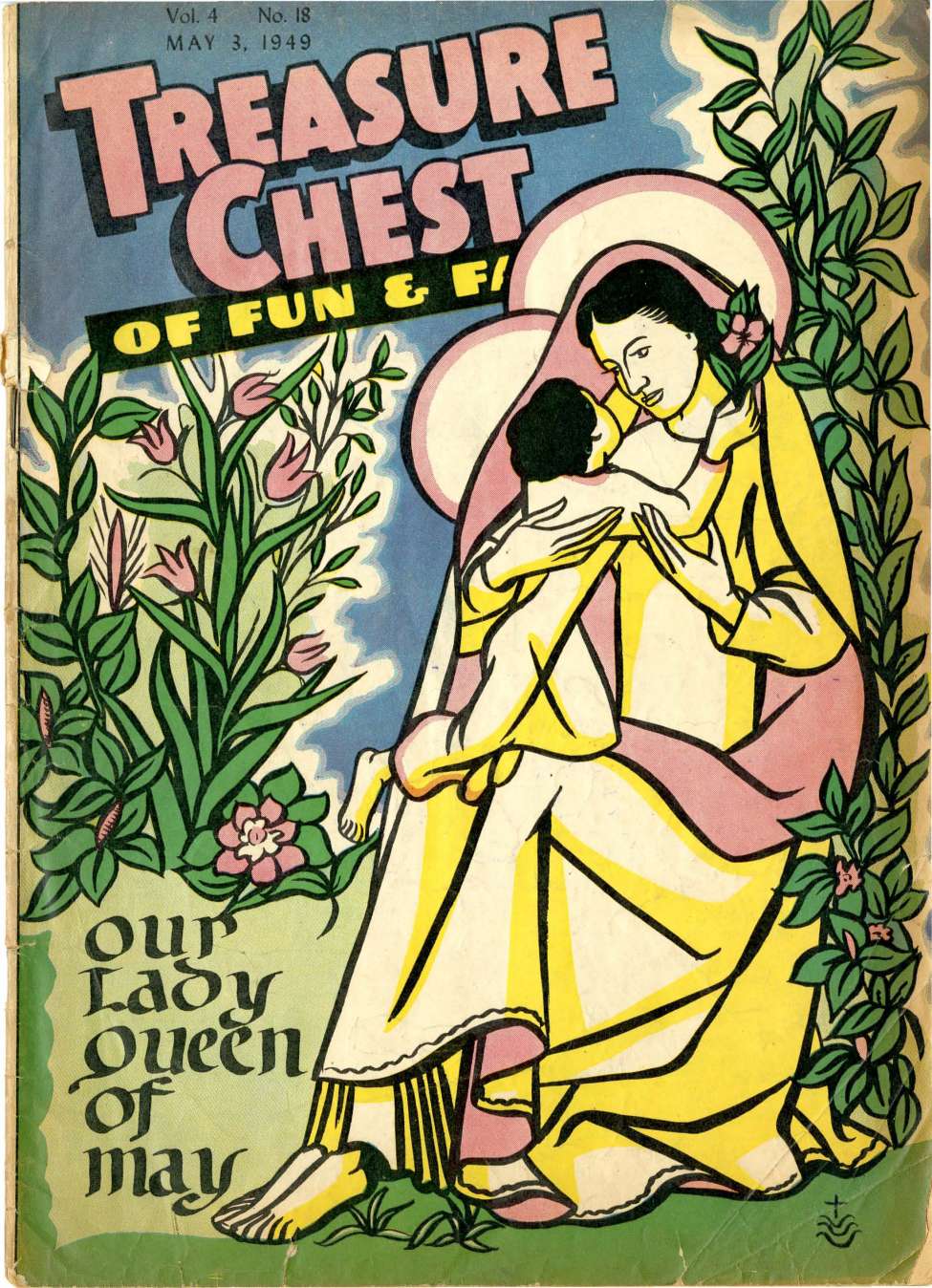 Comic Book Cover For Treasure Chest of Fun and Fact v4 18