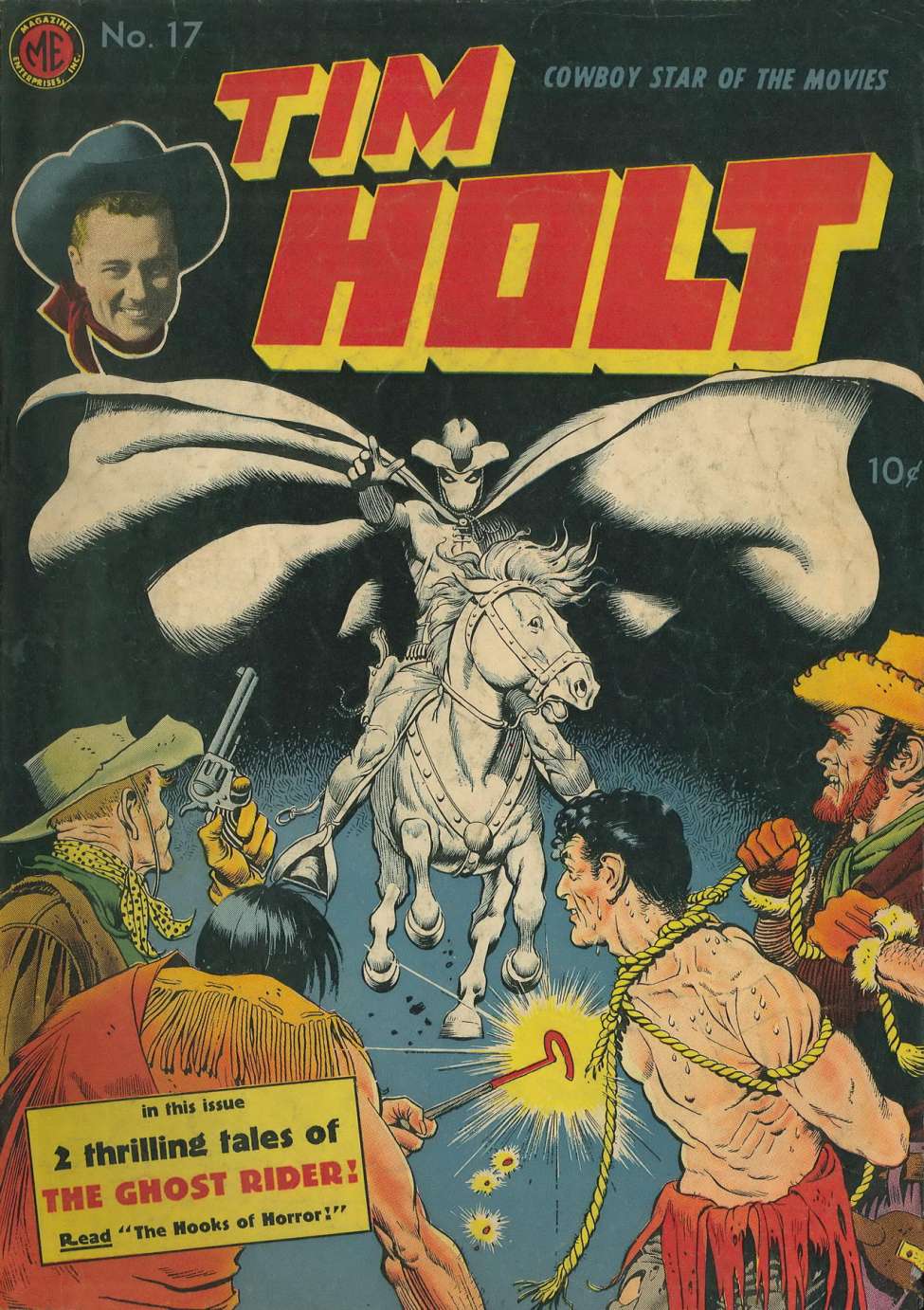 Comic Book Cover For Tim Holt 17