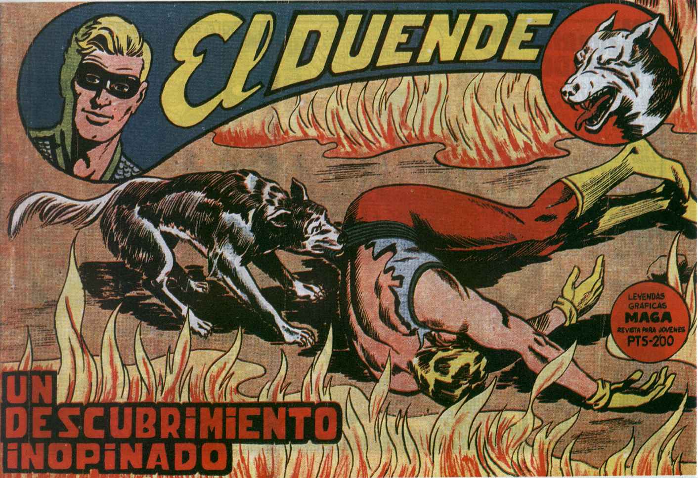 Comic Book Cover For El Duende 22 - Un descubrimiento inopinado