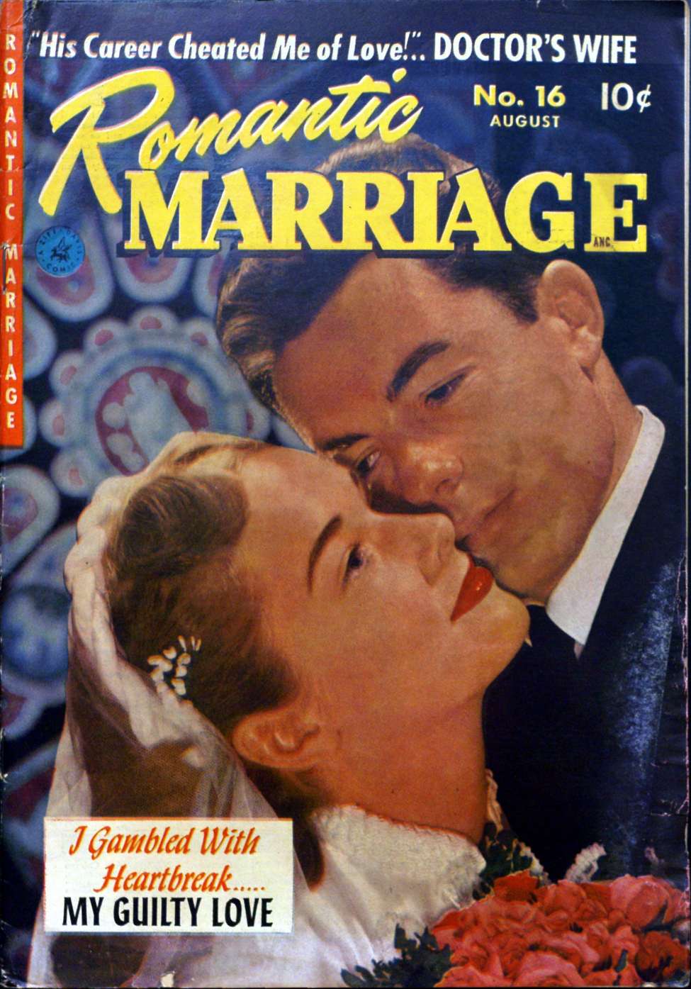 Comic Book Cover For Romantic Marriage 16