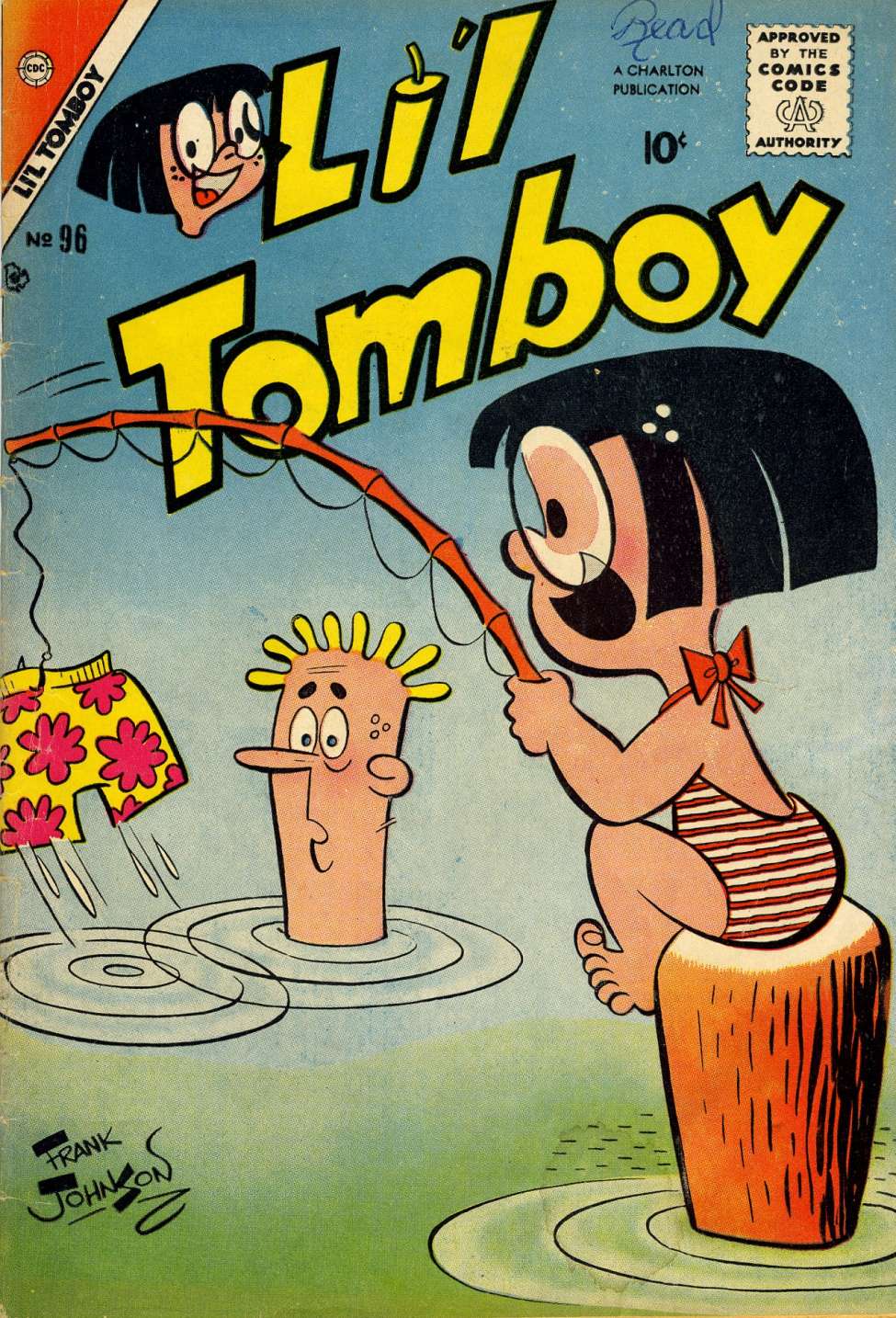 Comic Book Cover For Li'l Tomboy 96 (alt) - Version 2