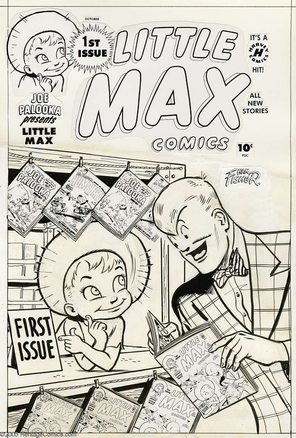 Comic Book Cover For Little Max Comics 1