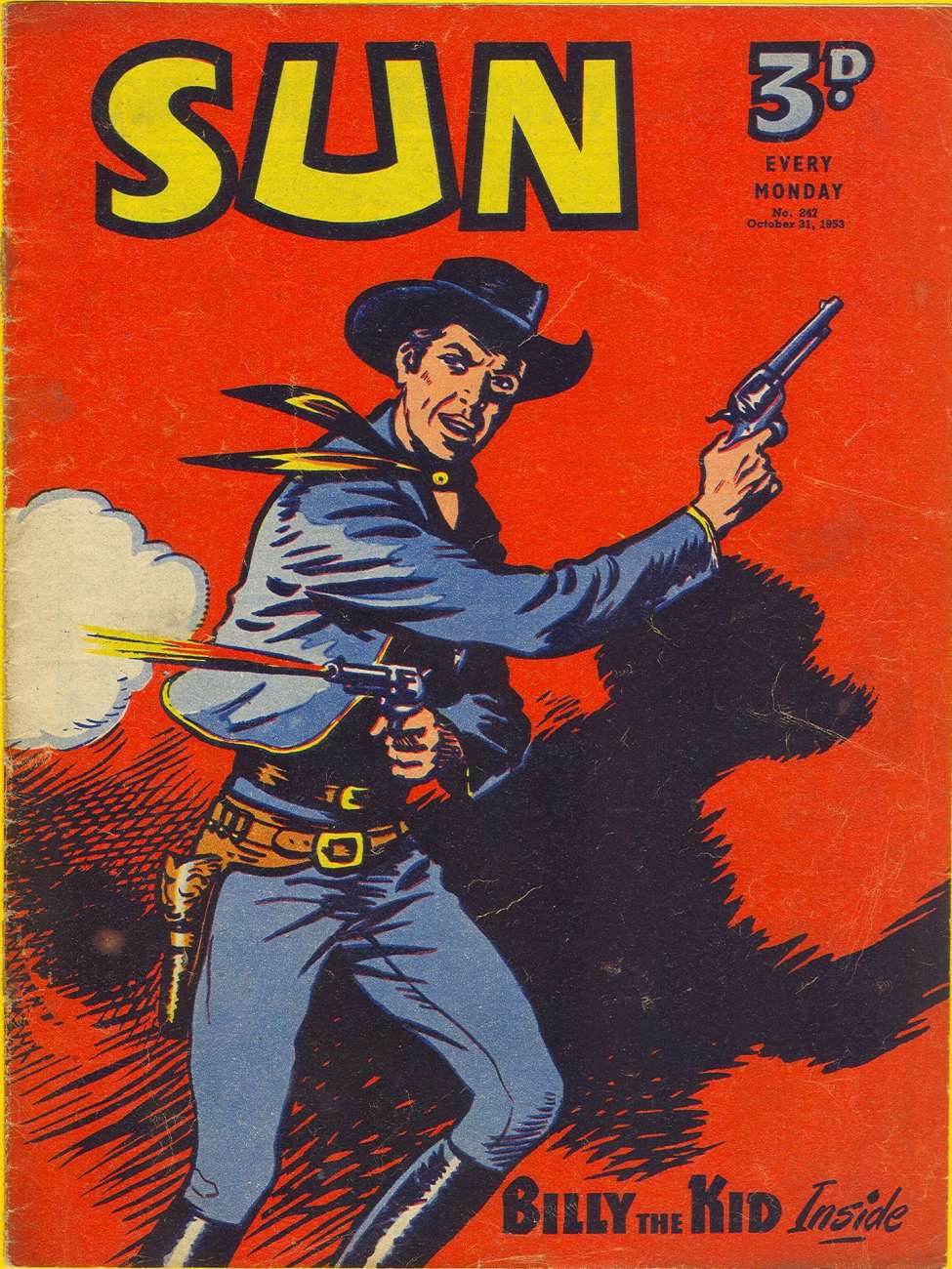 Comic Book Cover For Sun 247
