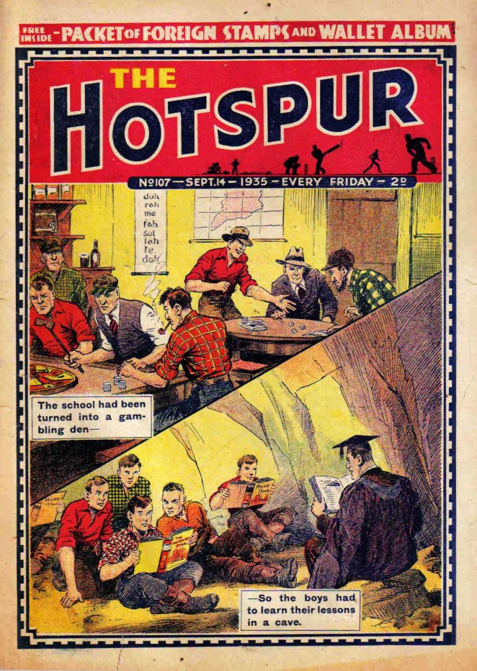 Book Cover For The Hotspur 107