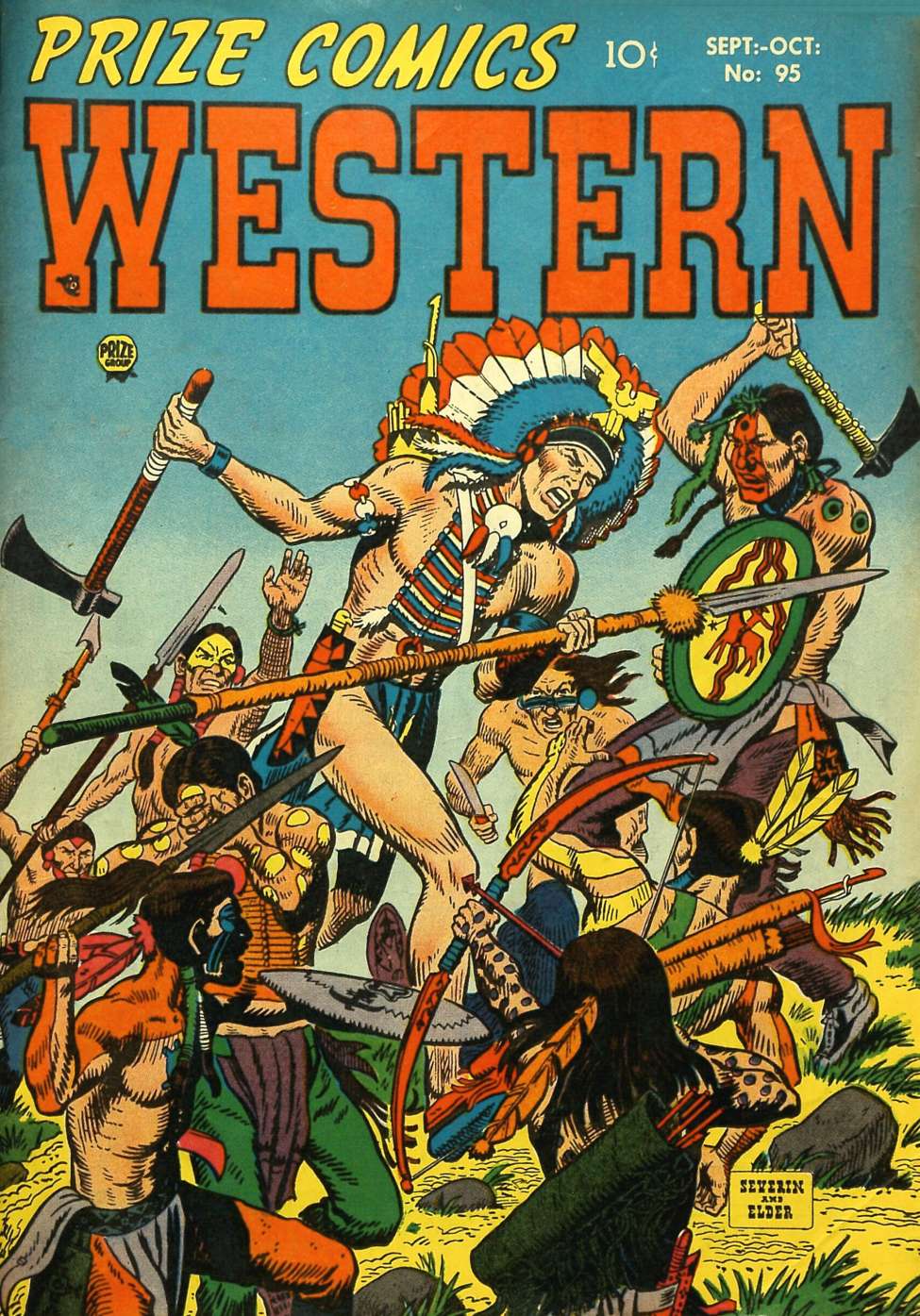 Book Cover For Prize Comics Western 95 - Version 2