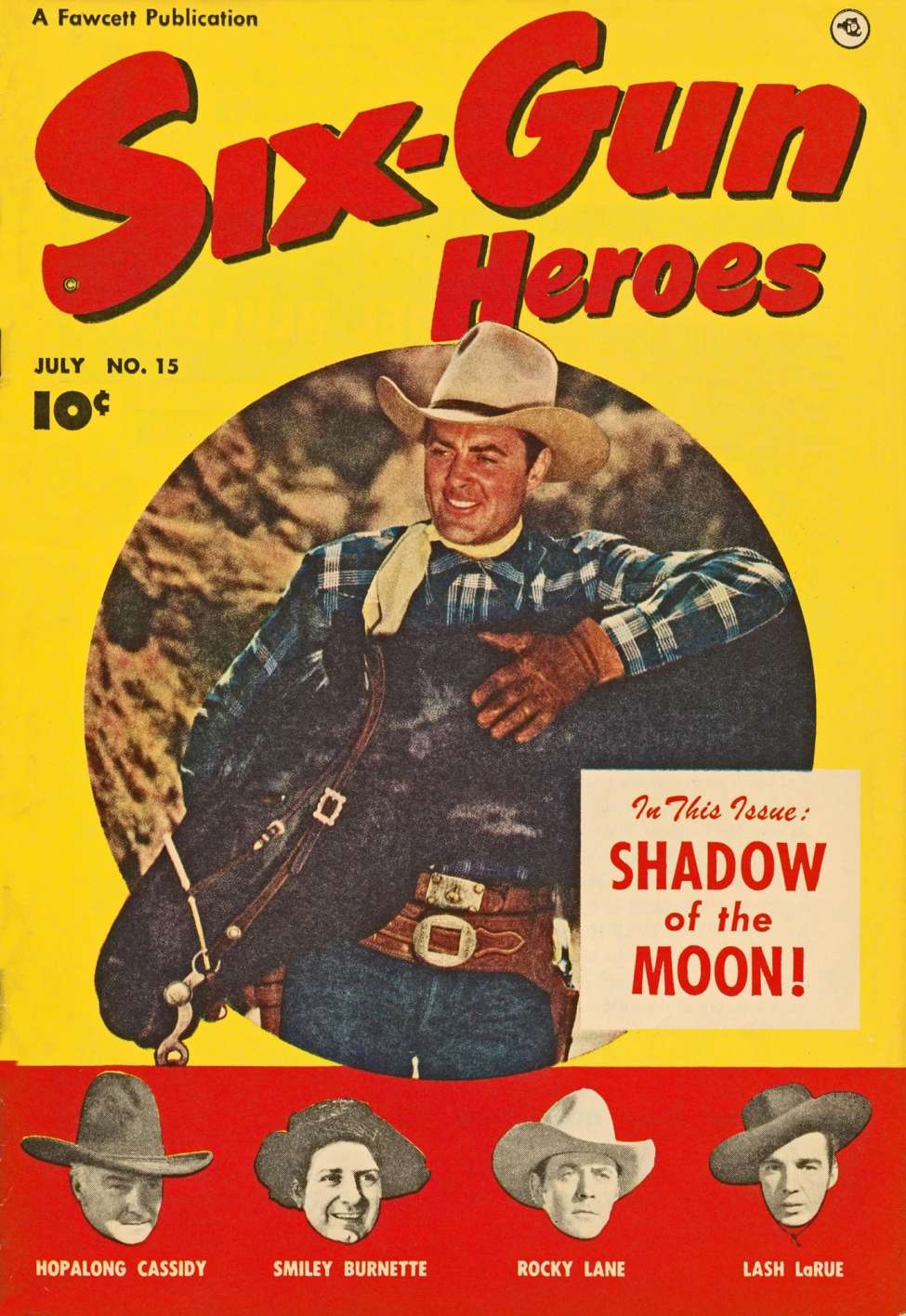 Comic Book Cover For Six-Gun Heroes 15