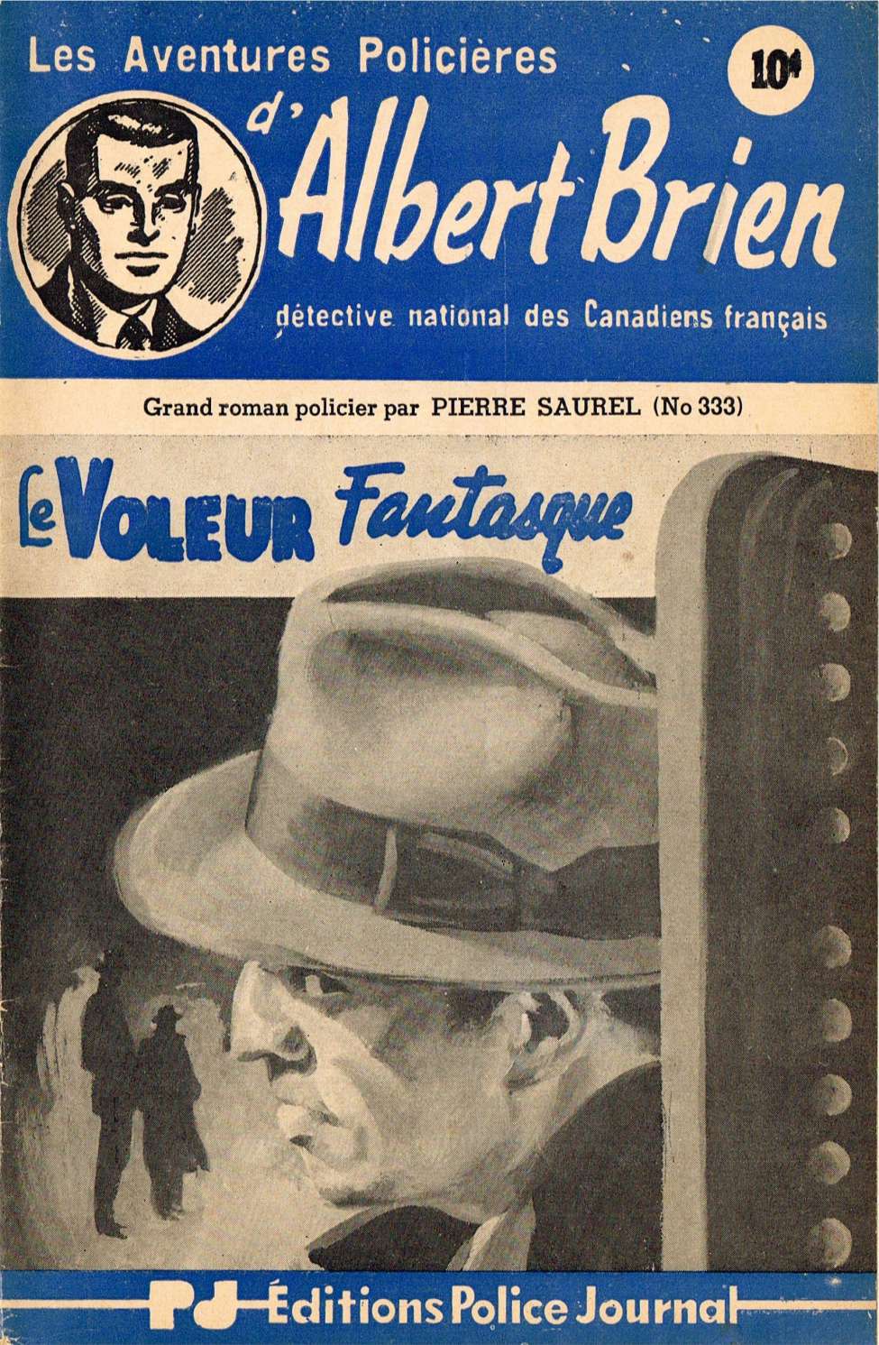 Comic Book Cover For Albert Brien v2 333 - Le Voleur Fantasque
