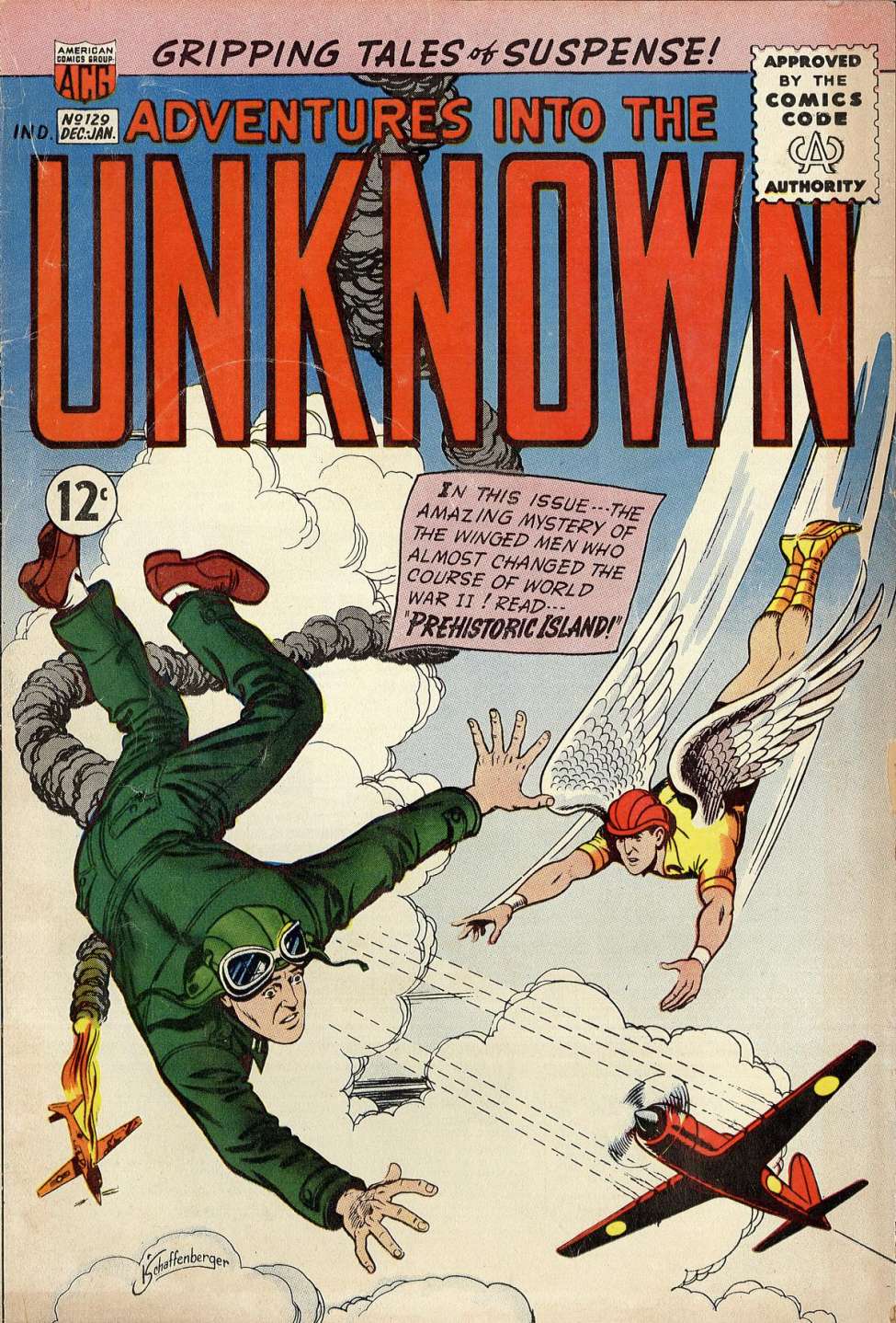 Book Cover For Adventures into the Unknown 129