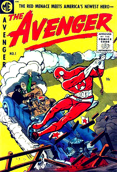 Book Cover For The Avenger 1