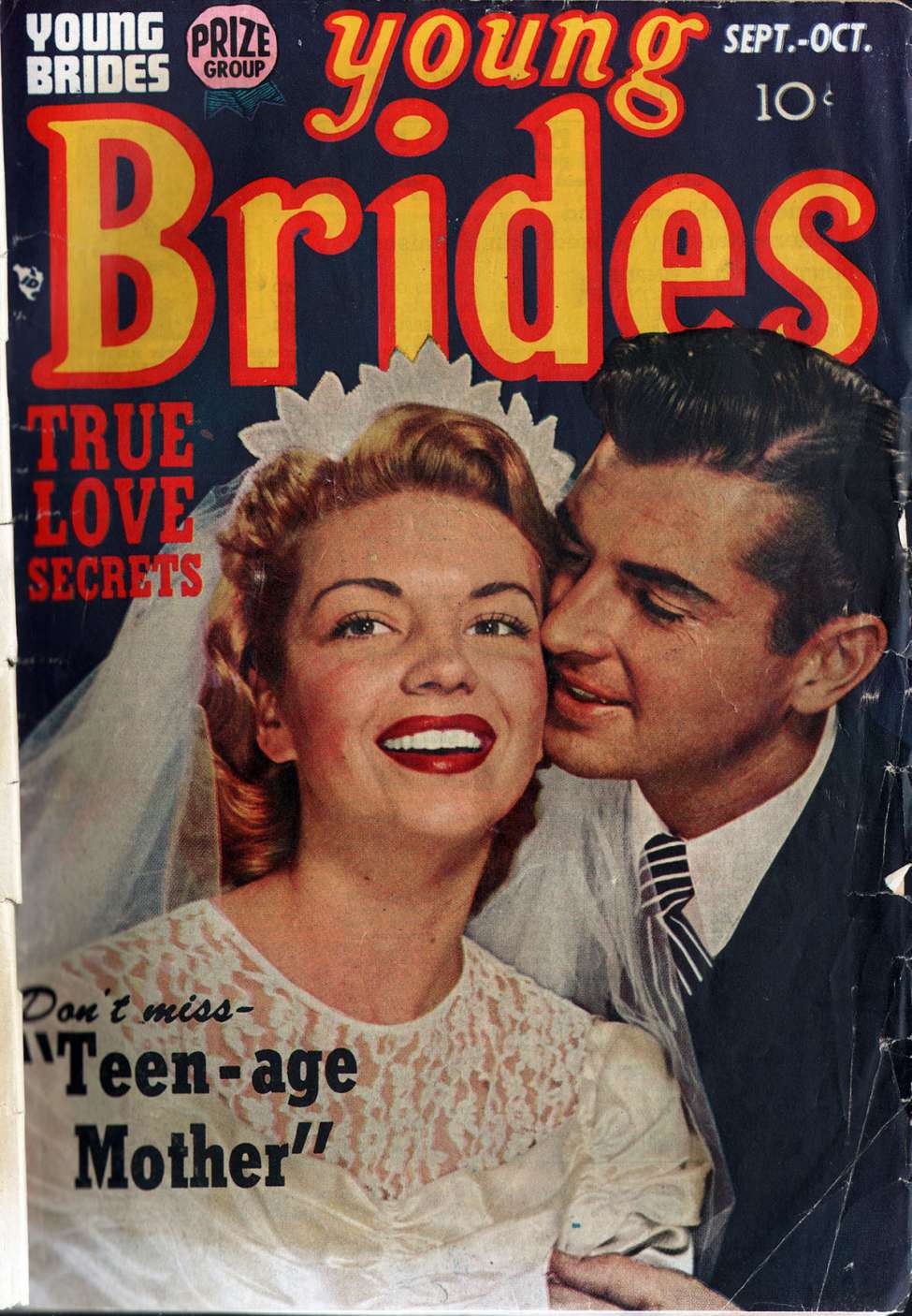 Comic Book Cover For Young Brides 1