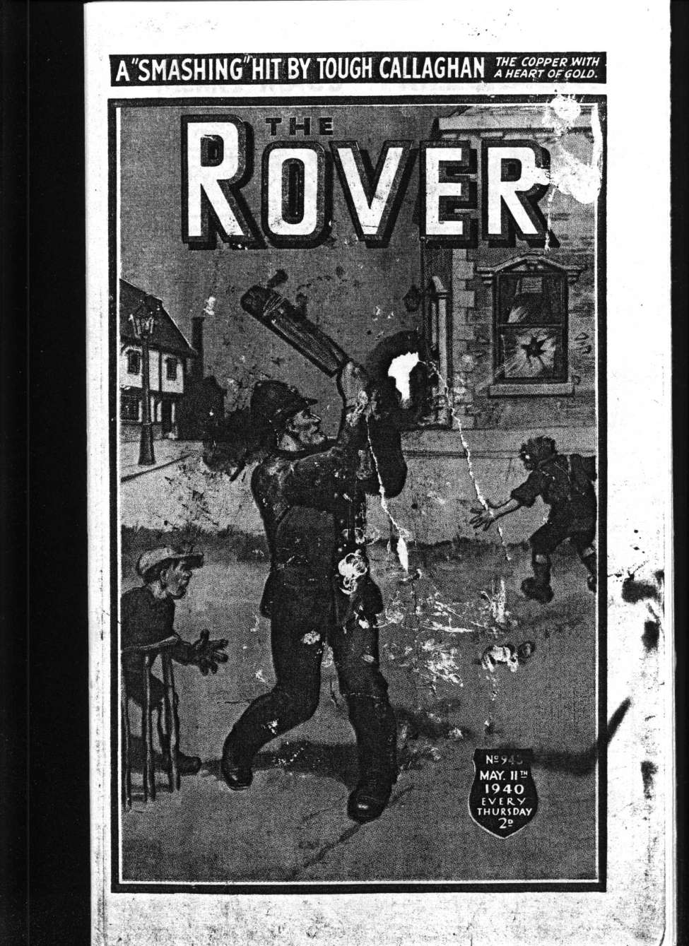 Comic Book Cover For The Rover 943
