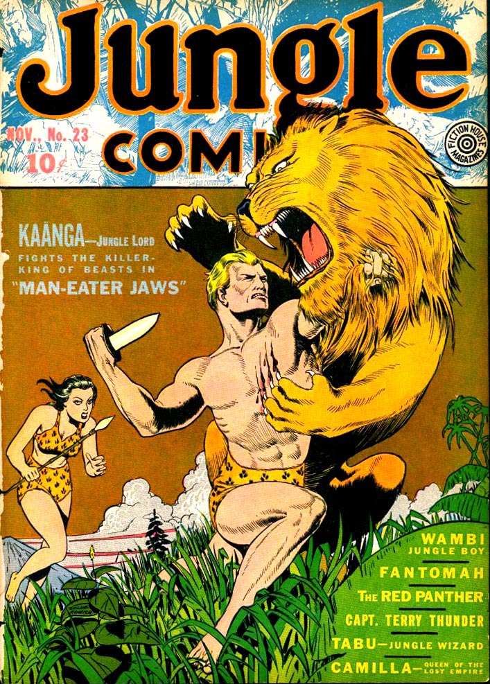 Book Cover For Jungle Comics 23