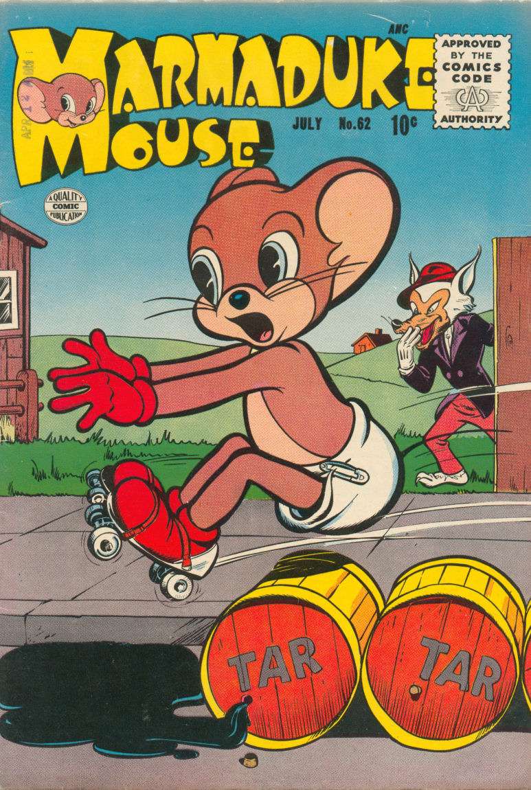 Book Cover For Marmaduke Mouse 62