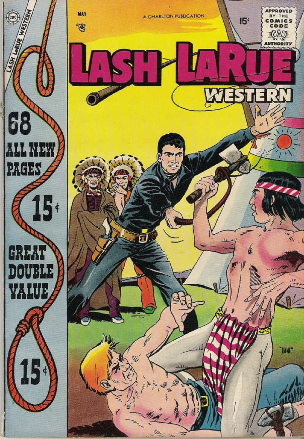 Book Cover For Lash LaRue Western 68
