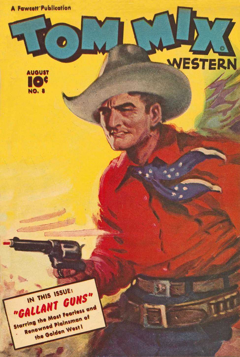 Book Cover For Tom Mix Western 8