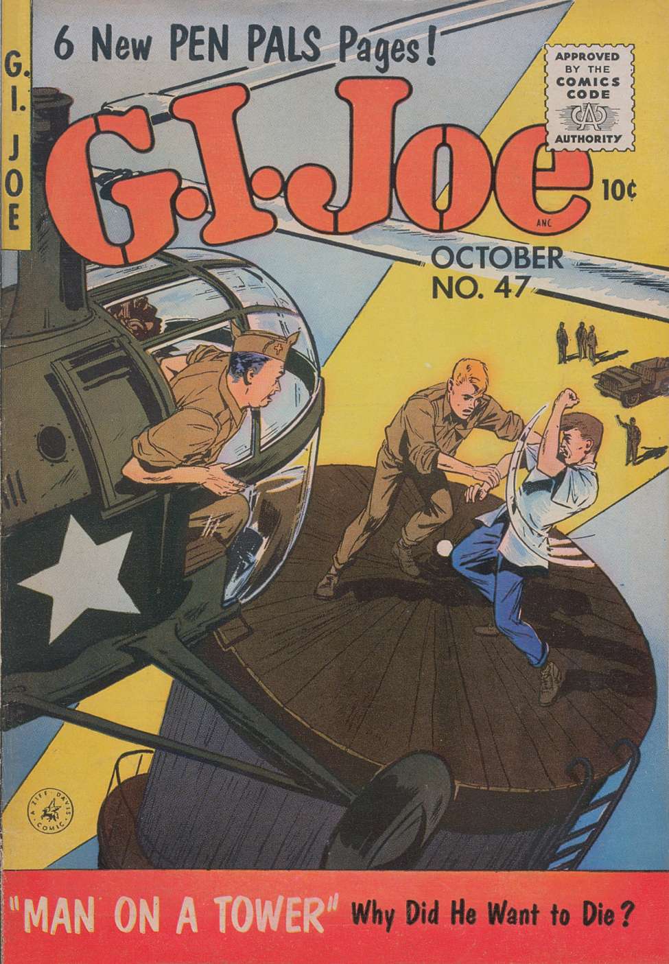 Comic Book Cover For G.I. Joe 47
