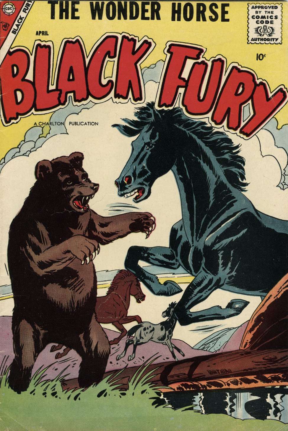 Comic Book Cover For Black Fury 13