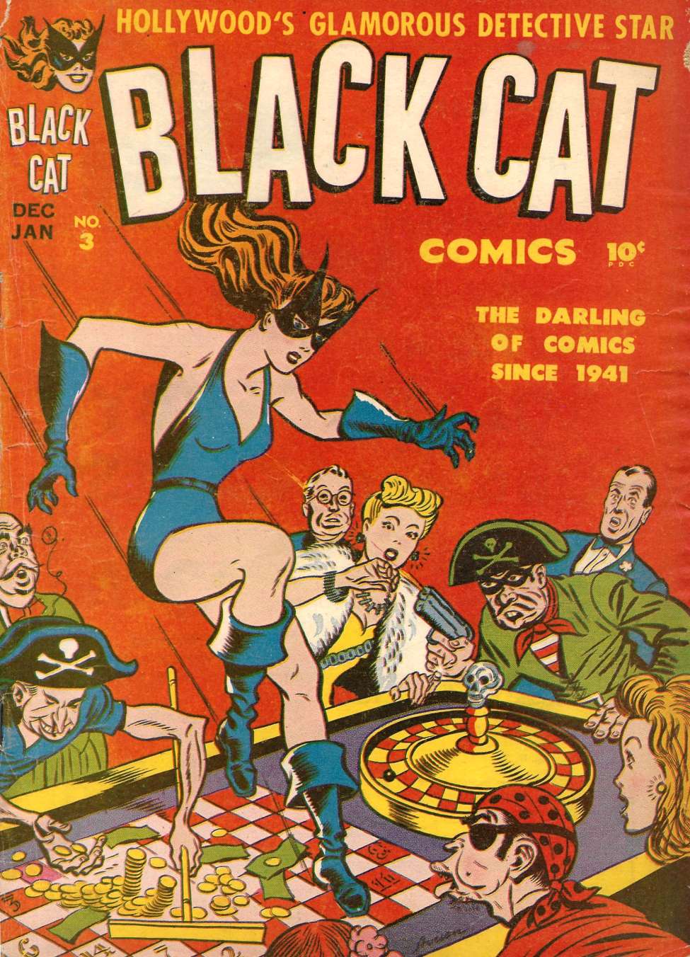 Comic Book Cover For Black Cat 3 - Version 2
