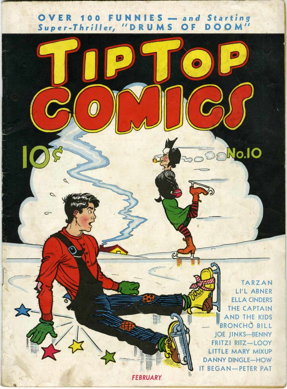 Book Cover For Tip Top Comics 10