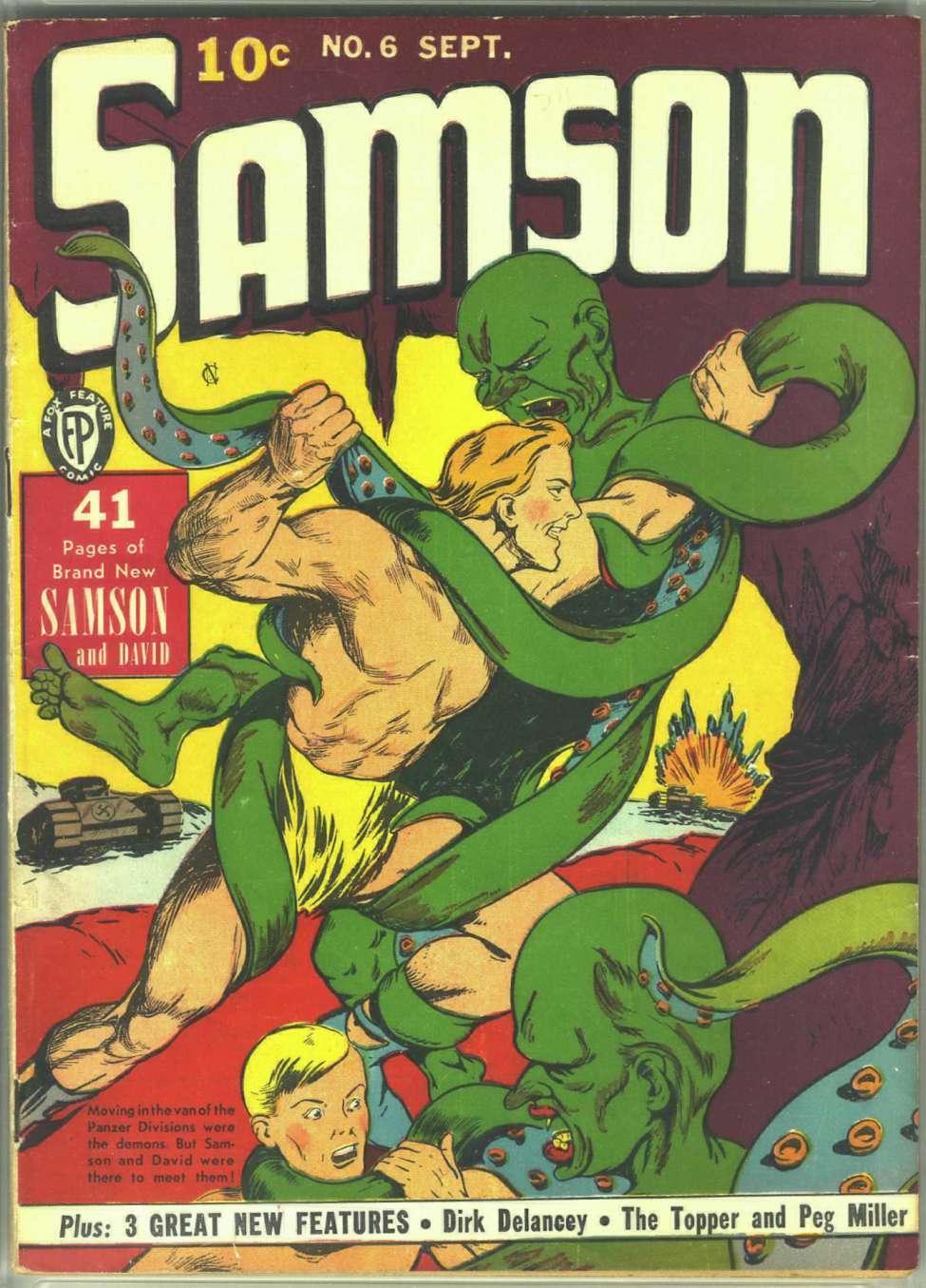 Comic Book Cover For Samson 6