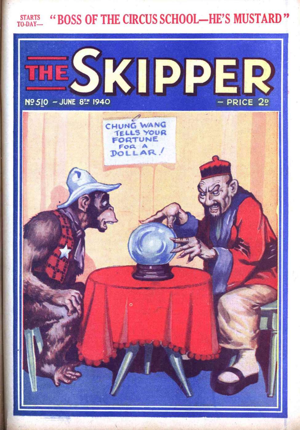 Comic Book Cover For The Skipper 510