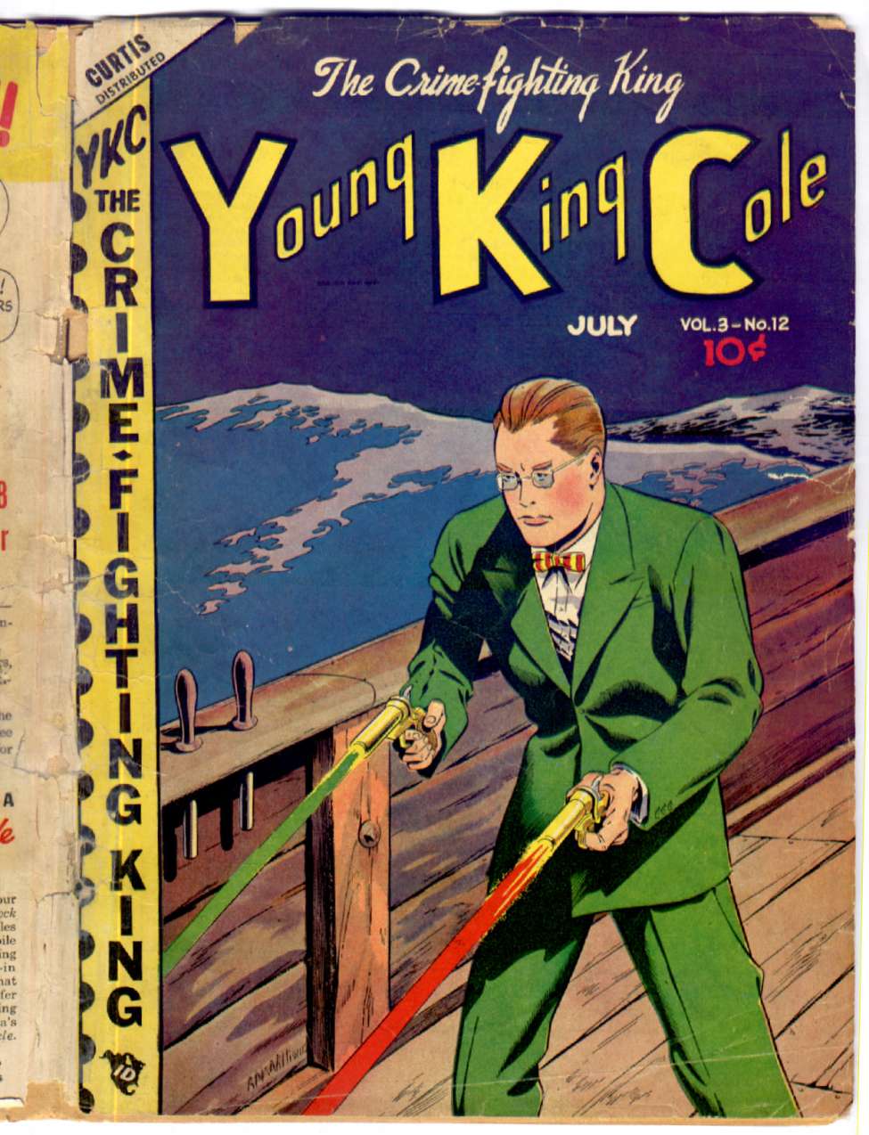 Comic Book Cover For Young King Cole v3 12