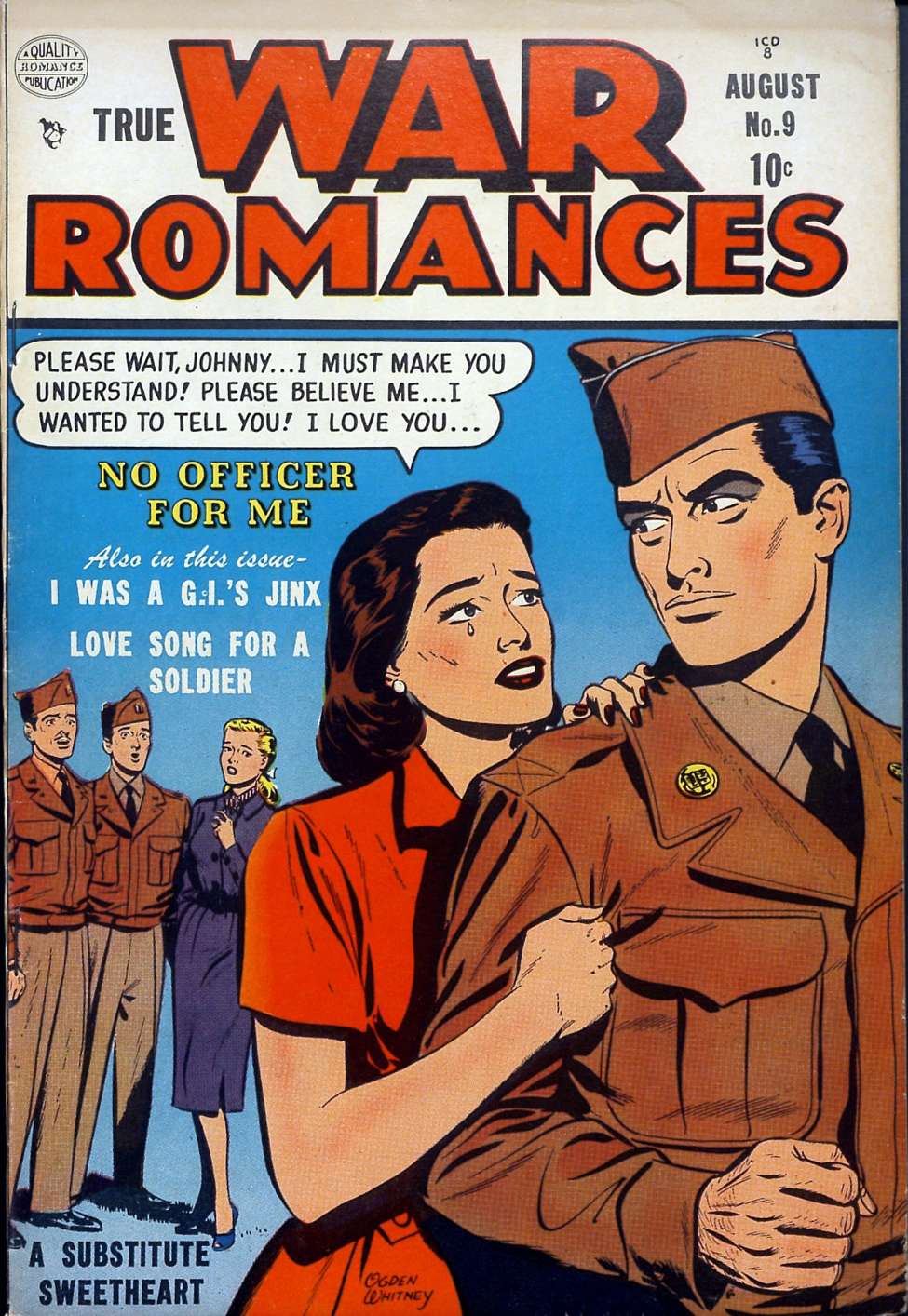 Book Cover For True War Romances 9