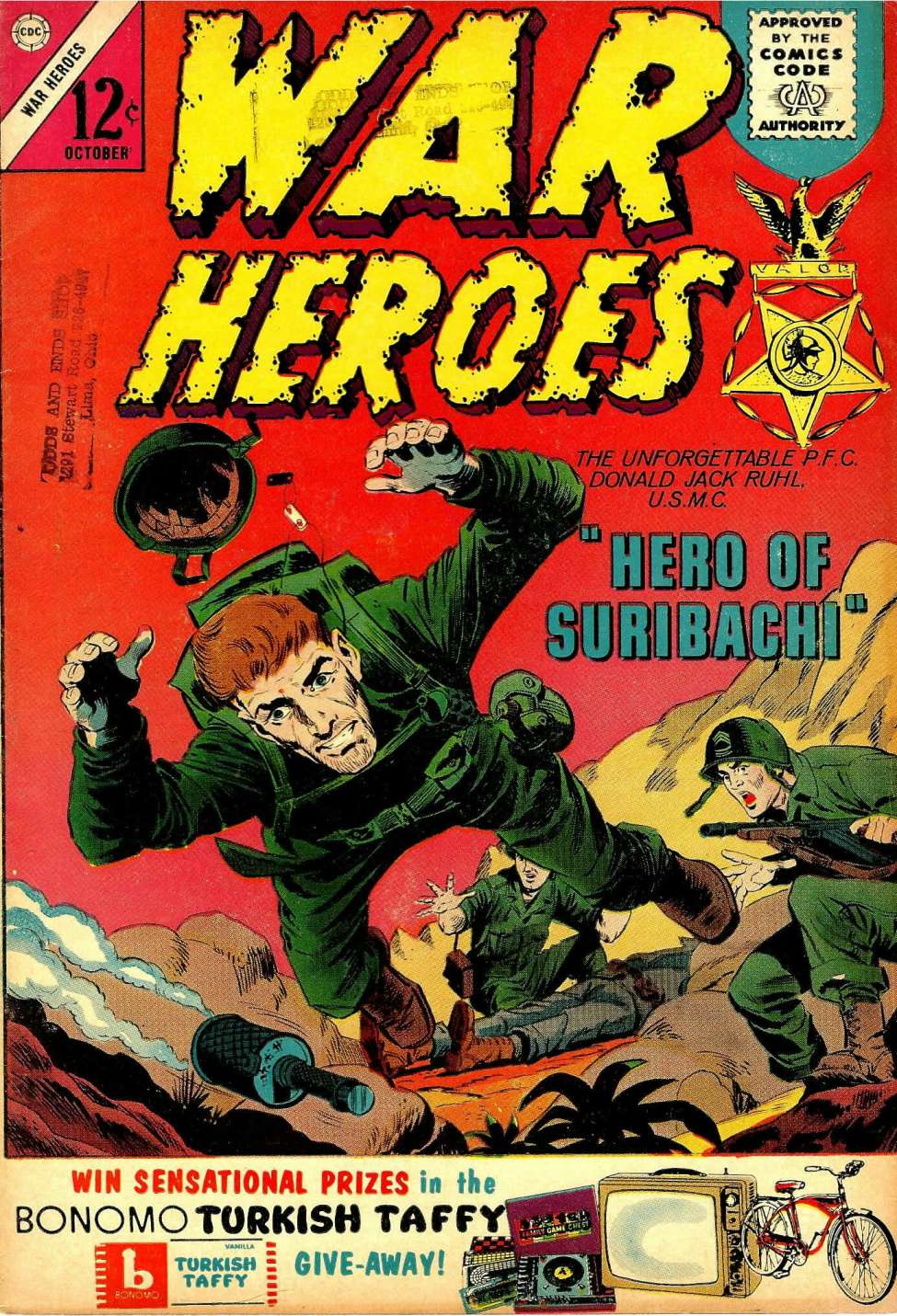 Comic Book Cover For War Heroes 5