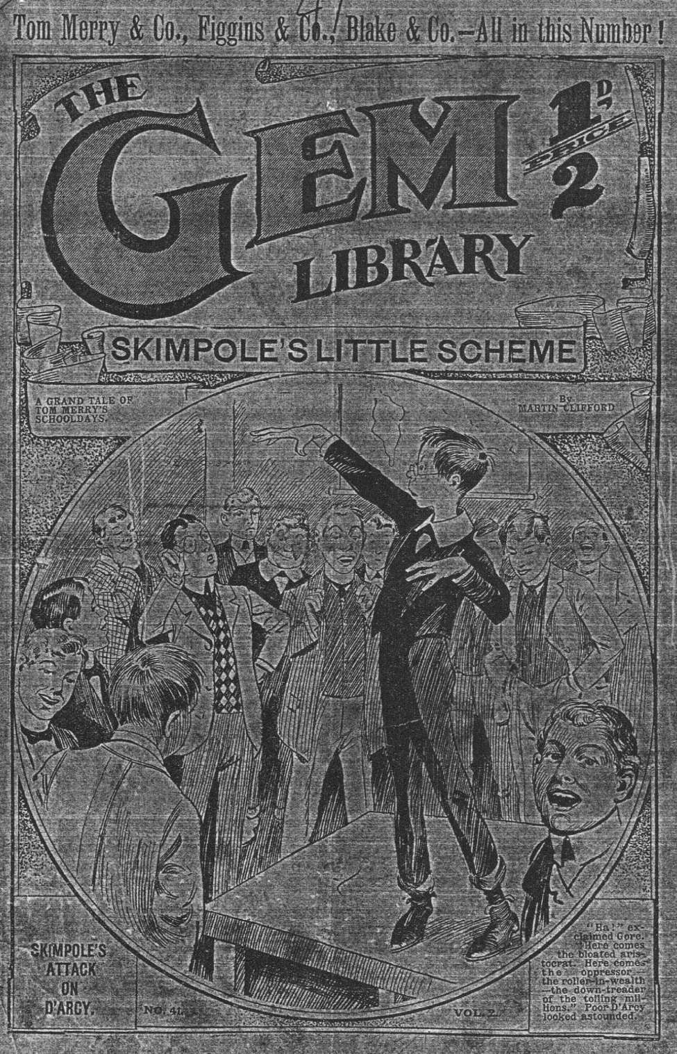 Book Cover For The Gem v1 41 - Skimpole’s Little Scheme