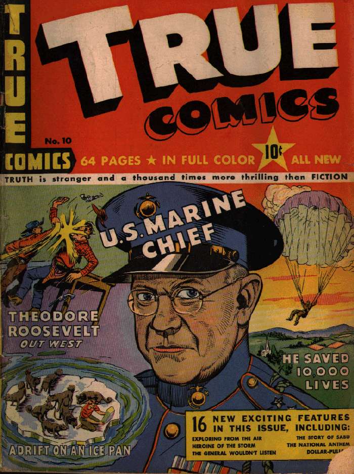 Book Cover For True Comics 10 - Version 1