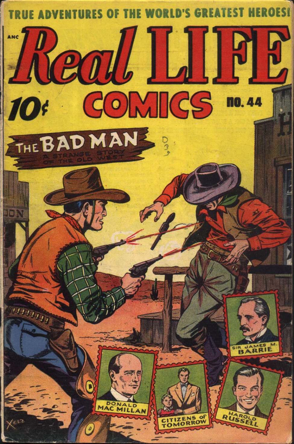 Comic Book Cover For Real Life Comics 44