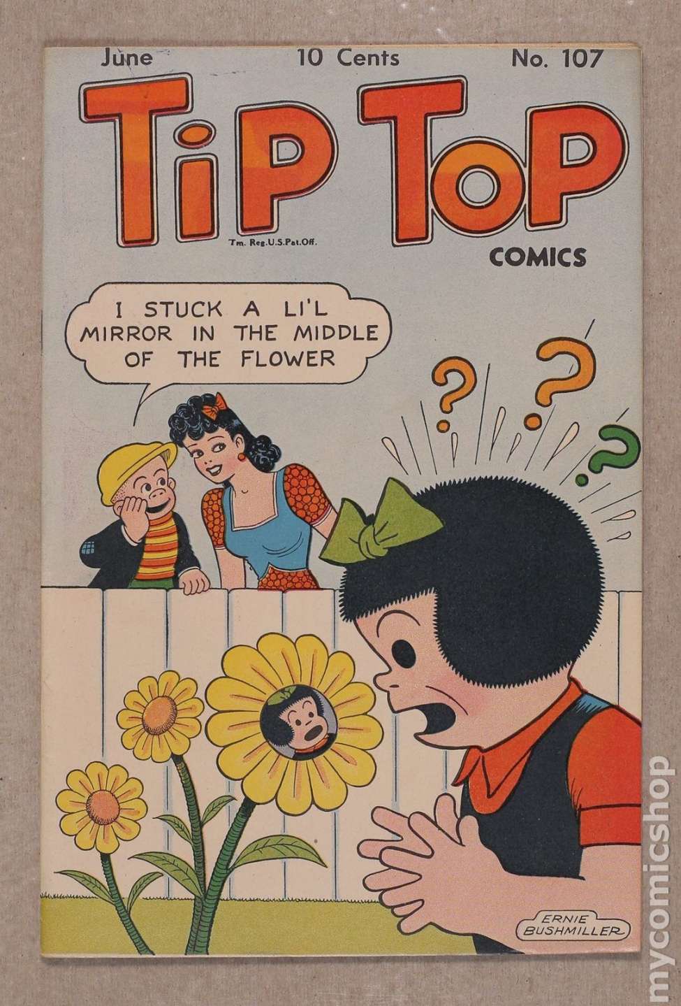 Book Cover For Tip Top Comics 107