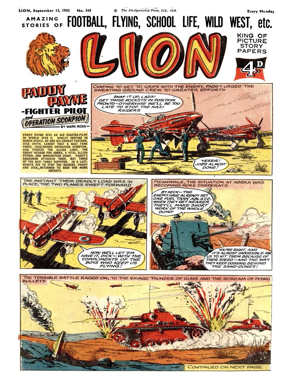 Book Cover For Lion 343