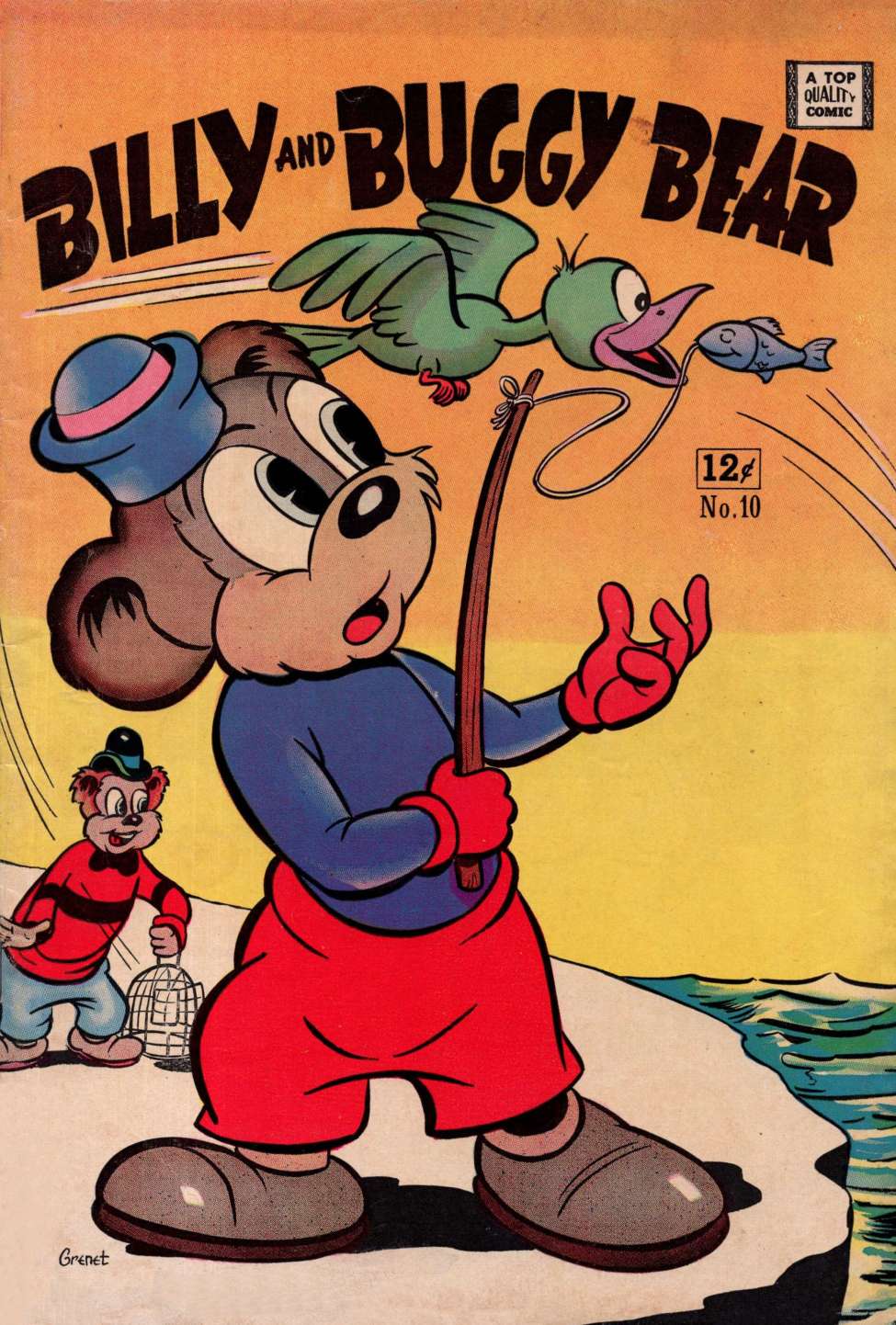 Comic Book Cover For Billy and Buggy Bear 10