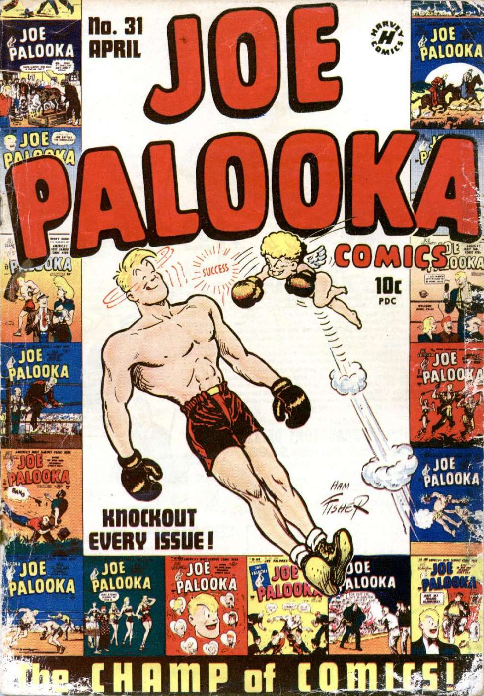 Comic Book Cover For Joe Palooka Comics 31