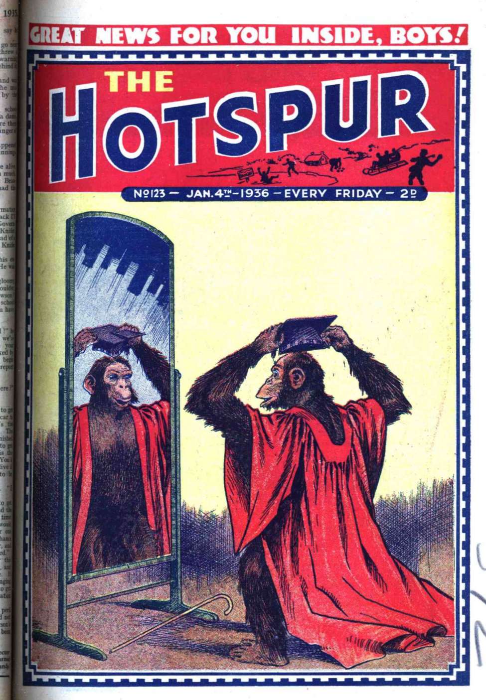 Book Cover For The Hotspur 123