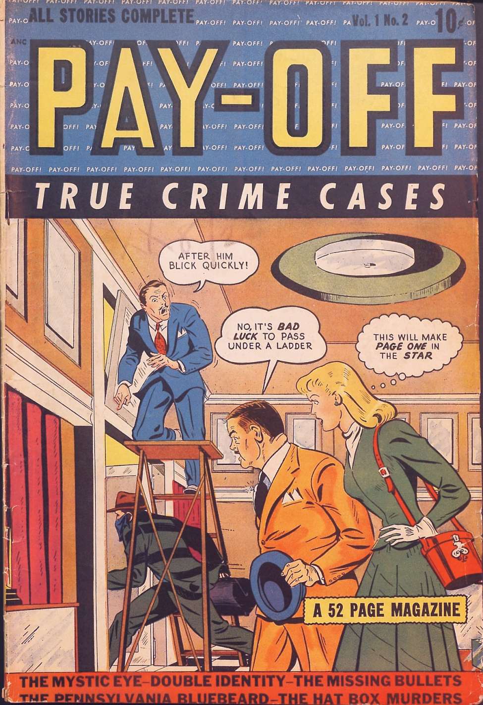 Comic Book Cover For Pay-Off 2