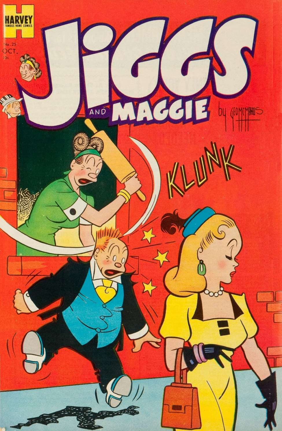 Book Cover For Jiggs & Maggie 25