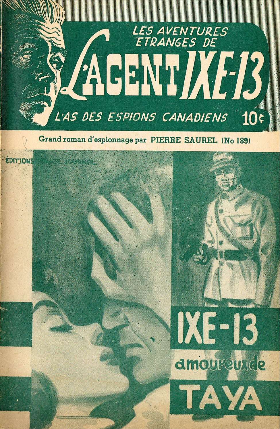 Book Cover For L'Agent IXE-13 v2 189 - IXE-13 amoureux de Taya
