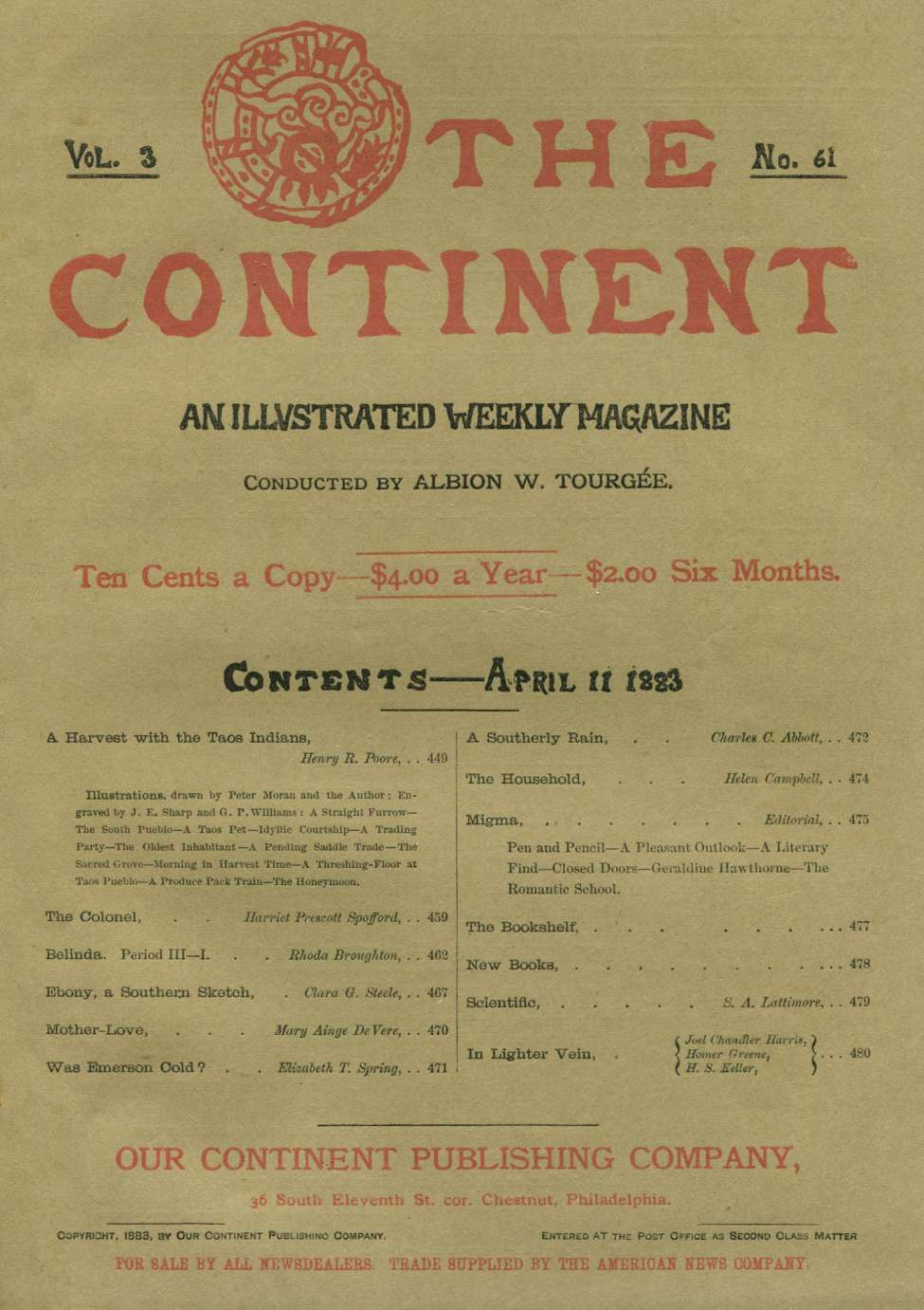 Book Cover For The Continent v3 15 (61)