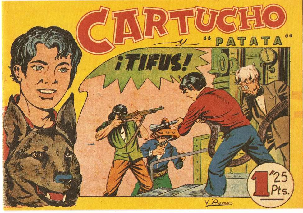 Comic Book Cover For Cartucho y Patata 22 - Tifus