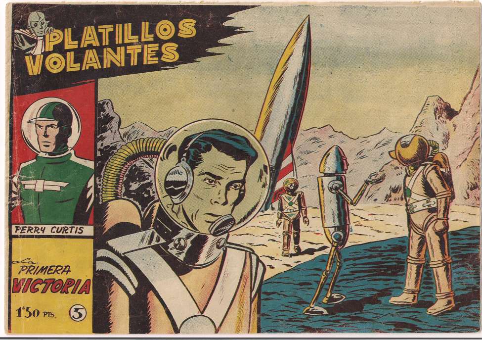 Comic Book Cover For Platillos Volantes 5 - La Primera Victoria