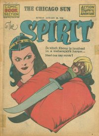 Large Thumbnail For The Spirit (1945-01-28) - Chicago Sun - Version 1