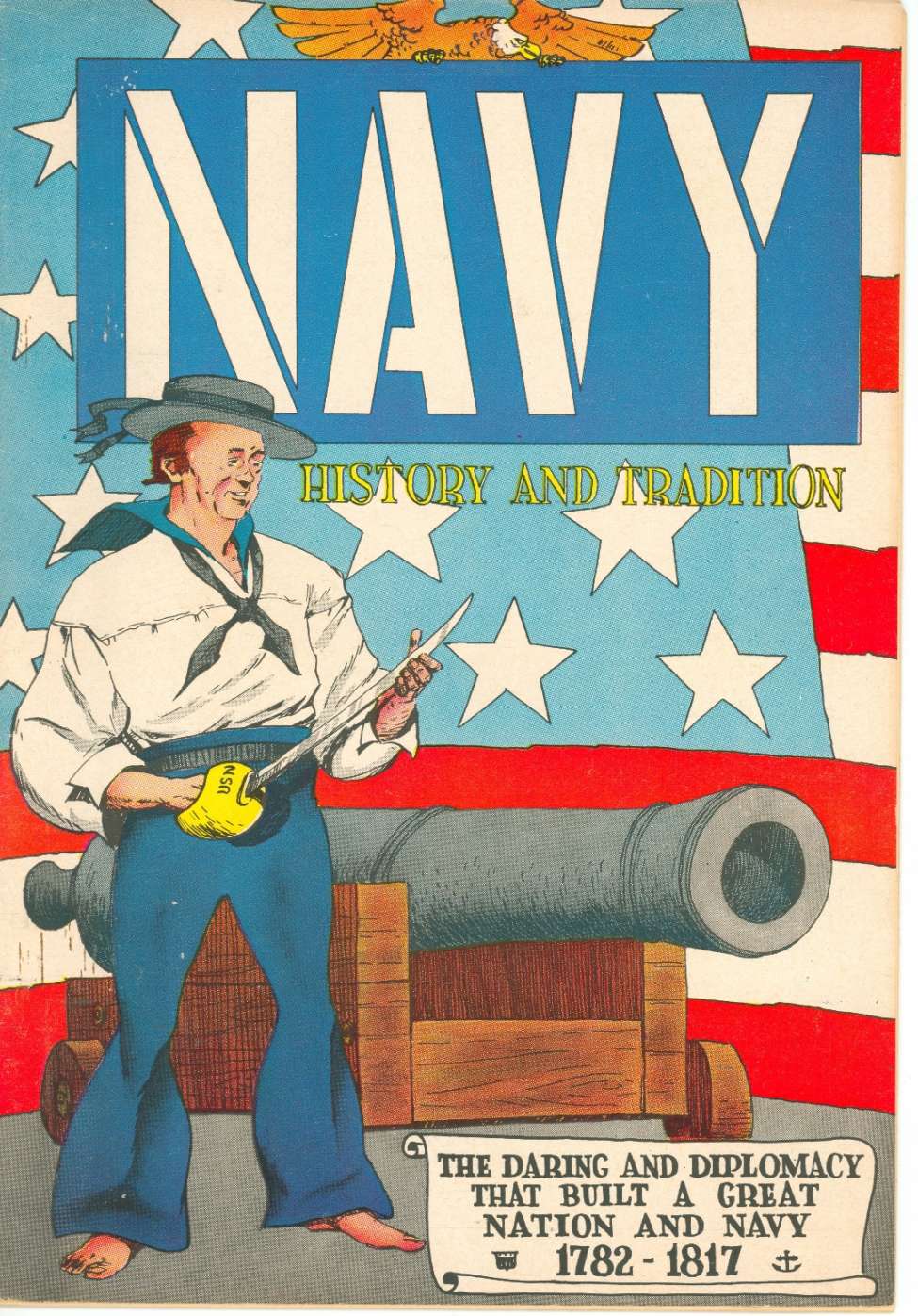 Comic Book Cover For Navy History and Tradition 1782-1817