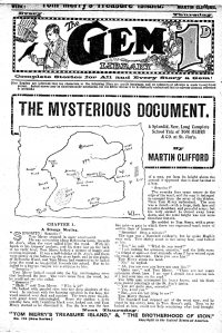 Large Thumbnail For The Gem v2 173 - The Mysterious Document