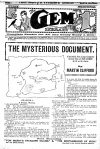 Cover For The Gem v2 173 - The Mysterious Document