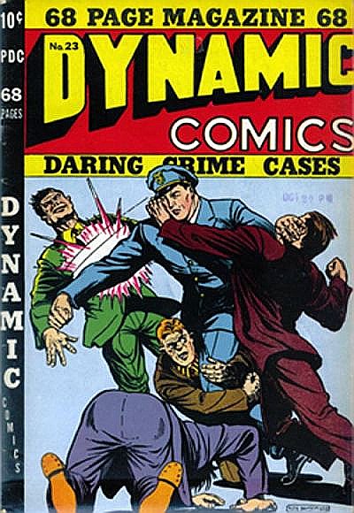 Comic Book Cover For Dynamic Comics 1 - Version 1