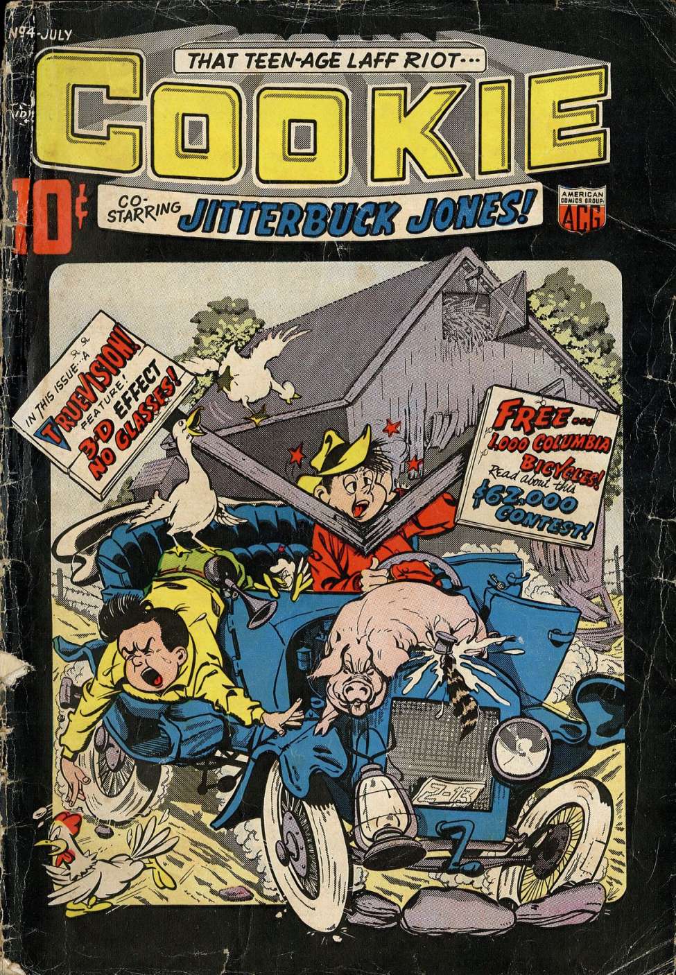 Comic Book Cover For Cookie 49